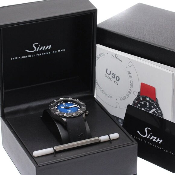 Sinn Diving watch U50 U50.S.BS Limited to 500 dates Automatic Men's Watch - Picture 11 of 13